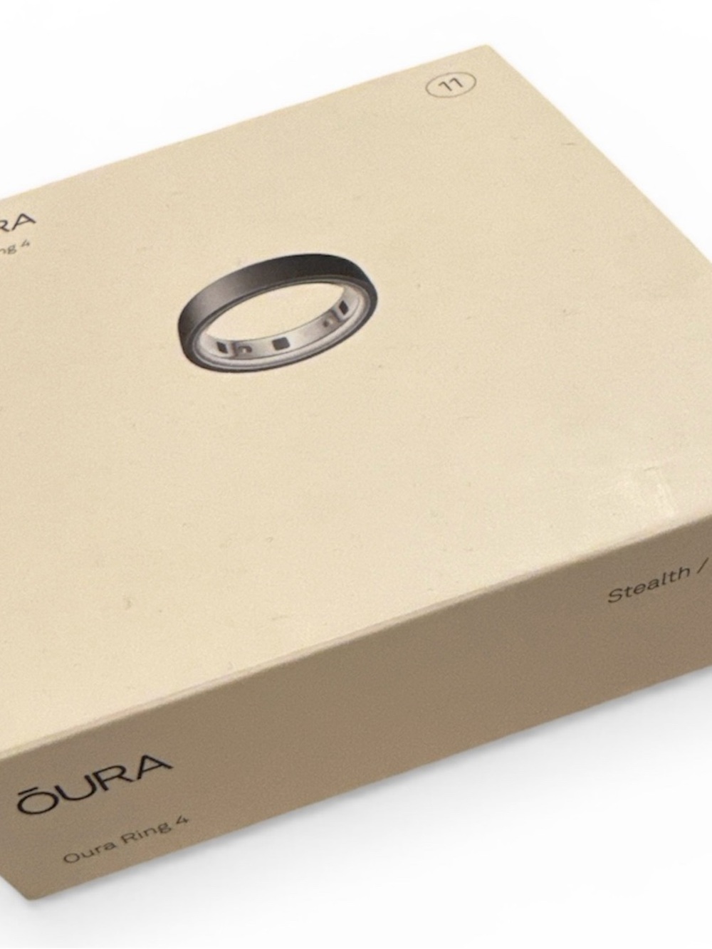 Oura Ring 4 in Stealth - Smart Wellness Ring